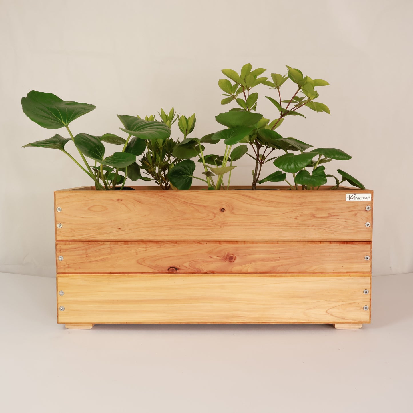 Crate planter box