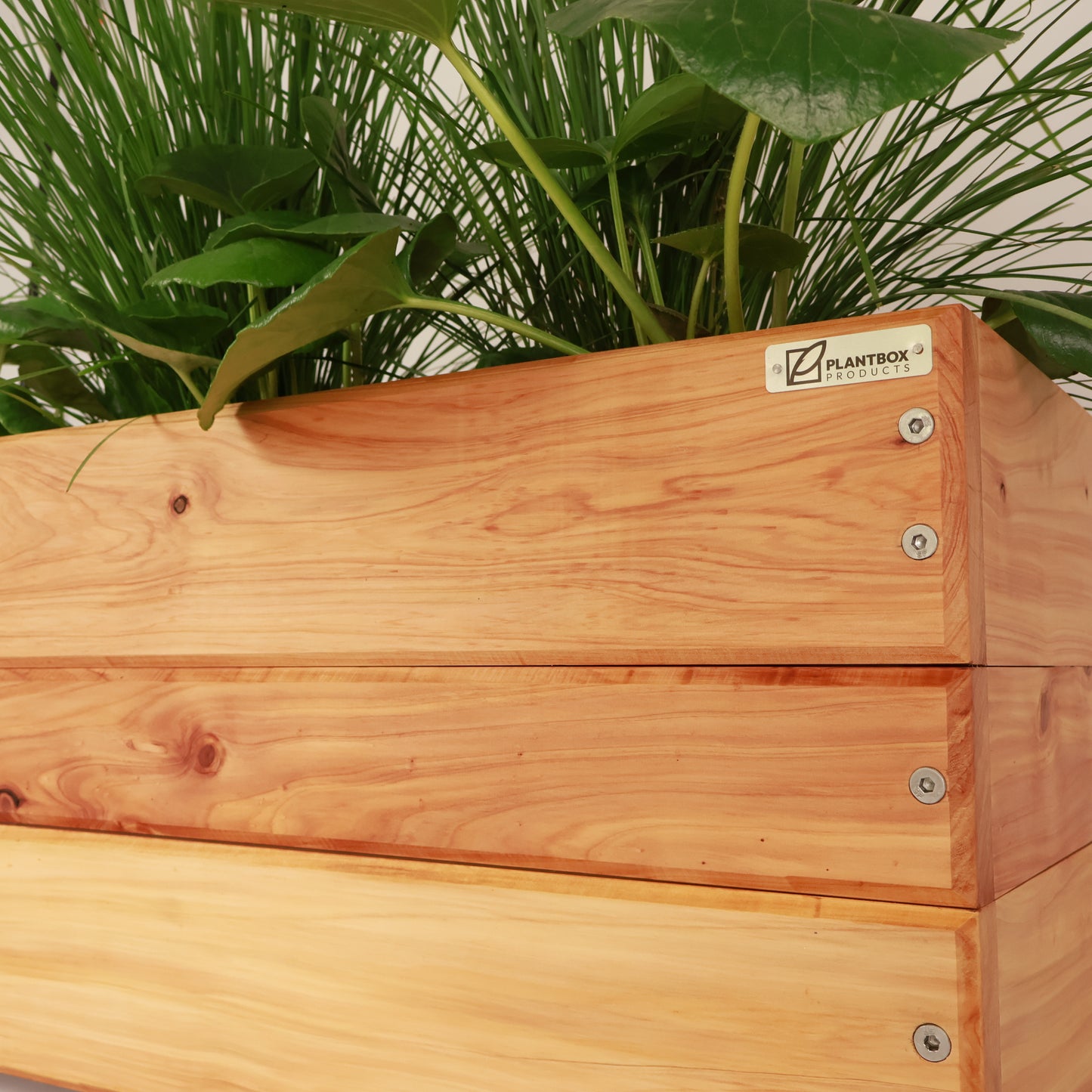 Crate planter box